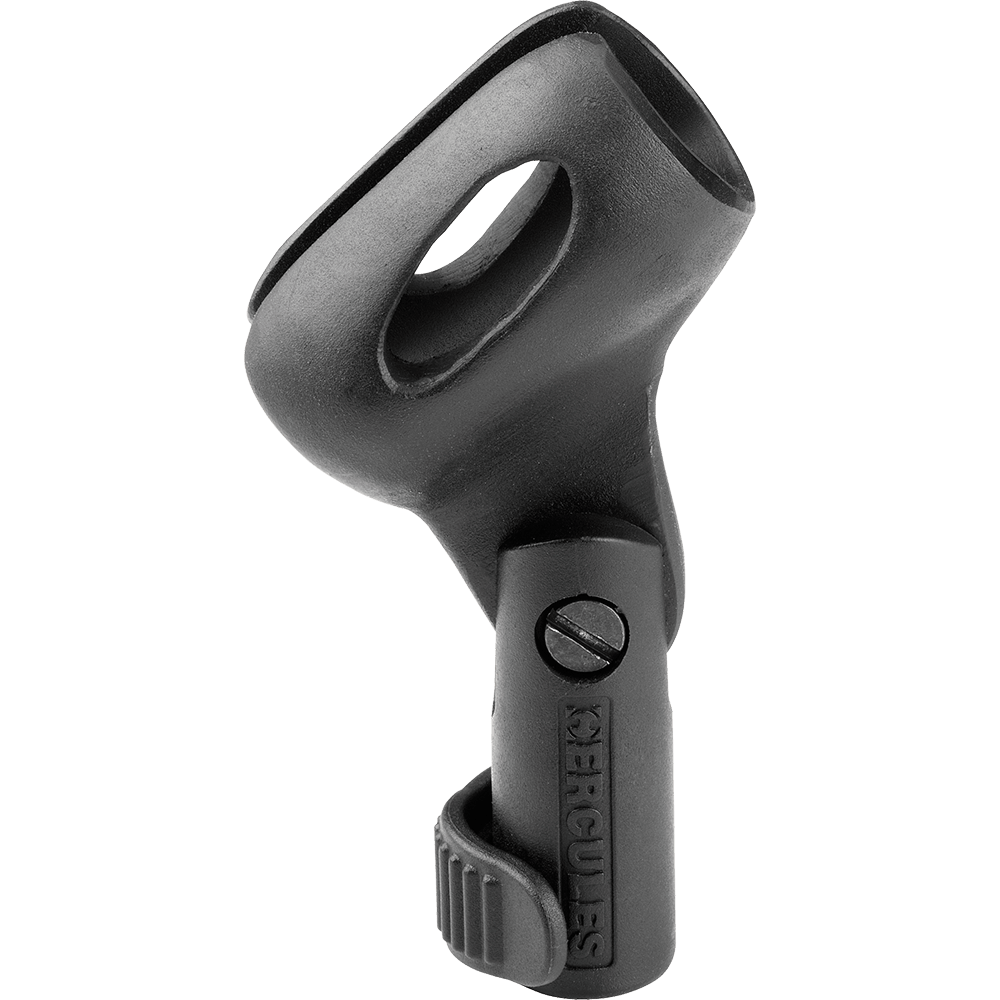 Hercules MH101B - EZ Microphone Holder (Accepts Microphone Size 25-30mm O/D) - AAA Band Instrument Rentals