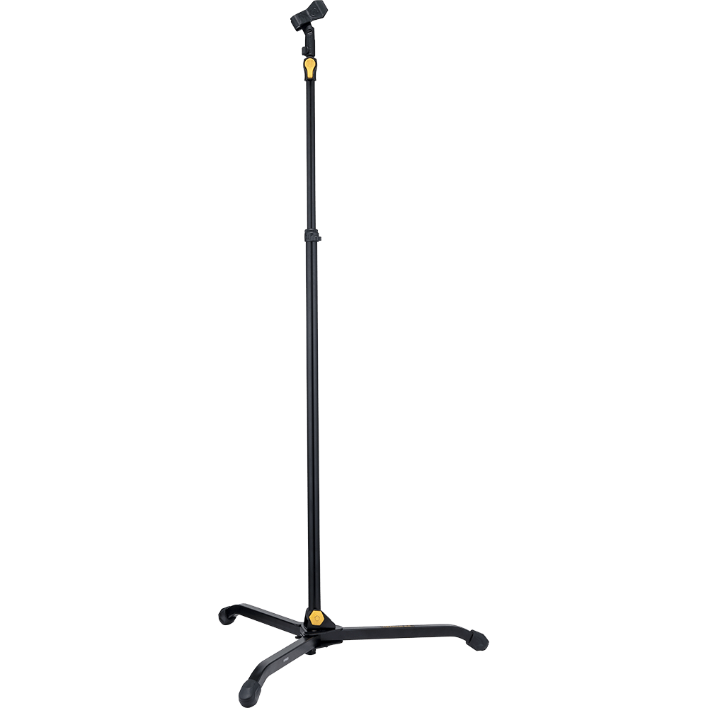 Hercules MS401BPLUS - Transformer Microphone Stand with Tilting Shaft & EZ Microphone Clip - AAA Band Instrument Rentals