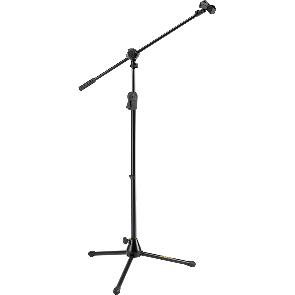 Hercules MS532B - EZ Clutch Tripod Microphone Stand with 2-in-1 Boom & EZ Microphone Clip - AAA Band Instrument Rentals