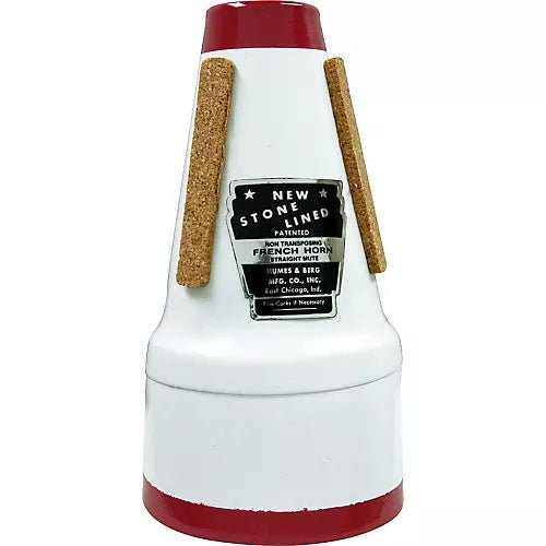 Humes & Berg French Horn Mute 121 - Stonelined Straight Mute - AAA Band Instrument Rentals