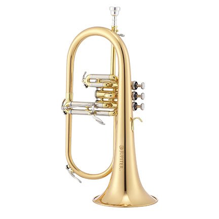 Jupiter JFH1100RQ Performance level Bb Flugel Horn - AAA Band Instrument Rentals