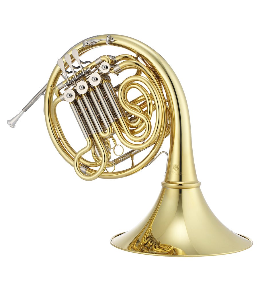 Jupiter JHR1100DQ Step-Up Bb/F Double French Horn | Detachable Bell - AAA Band Instrument Rentals