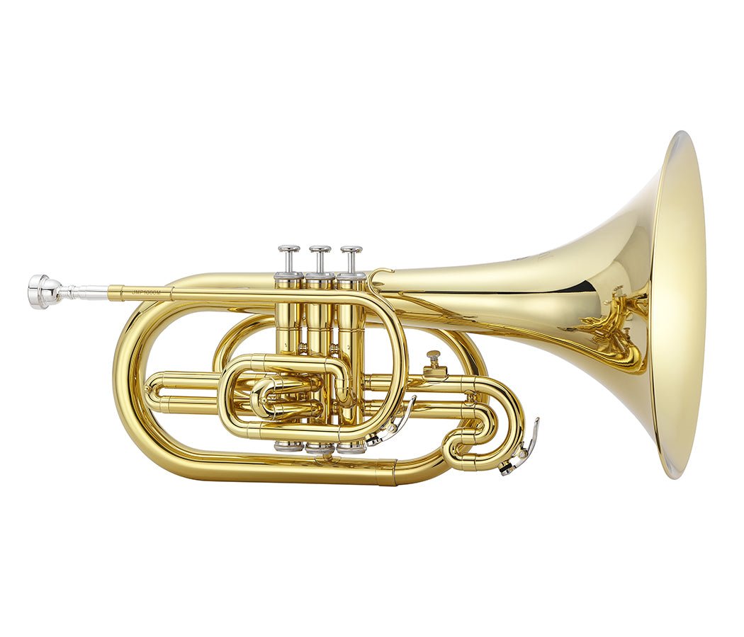 Jupiter JMP1000M F Marching Mellophone – Lacquered | Student/Intermediate - AAA Band Instrument Rentals