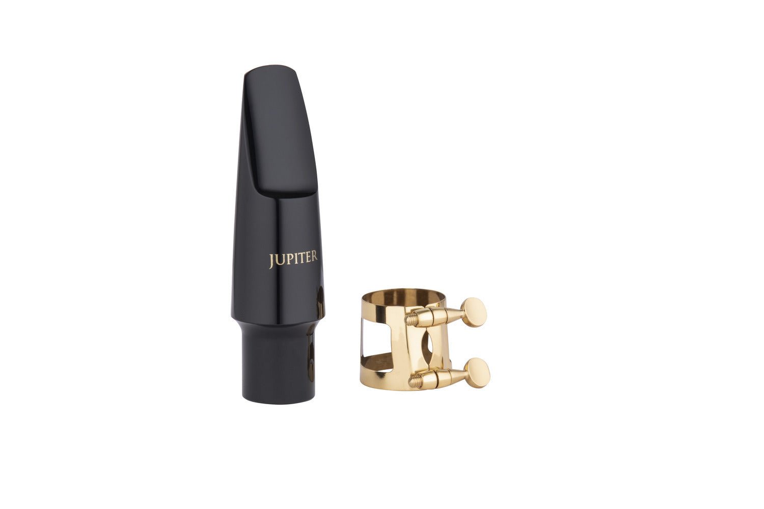 Jupiter Tenor Saxophone Mouthpiece Kit | Gold Ligature & Cap - AAA Band Instrument Rentals