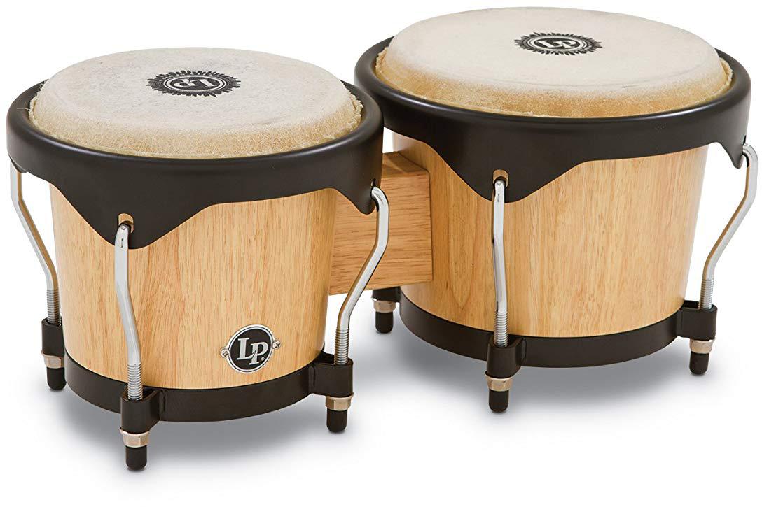Latin Percussion LP601NYII-AW City Series Congas & Bongos Set – Natural - AAA Band Instrument Rentals