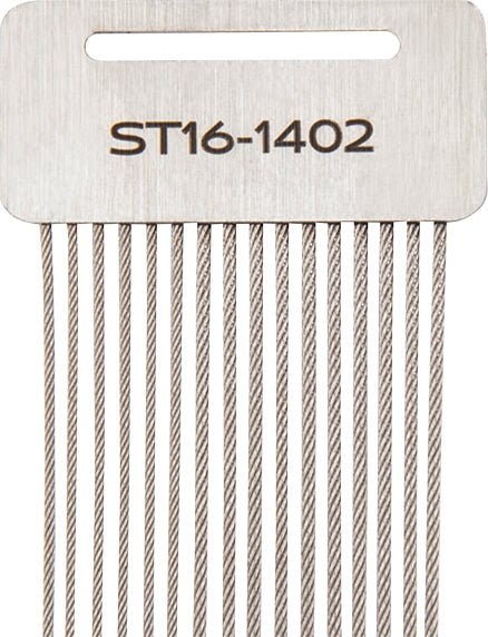 Majestic Opus One ST16-1402 Stainless Snare Cable Set – 16 Strands, Light - AAA Band Instrument Rentals