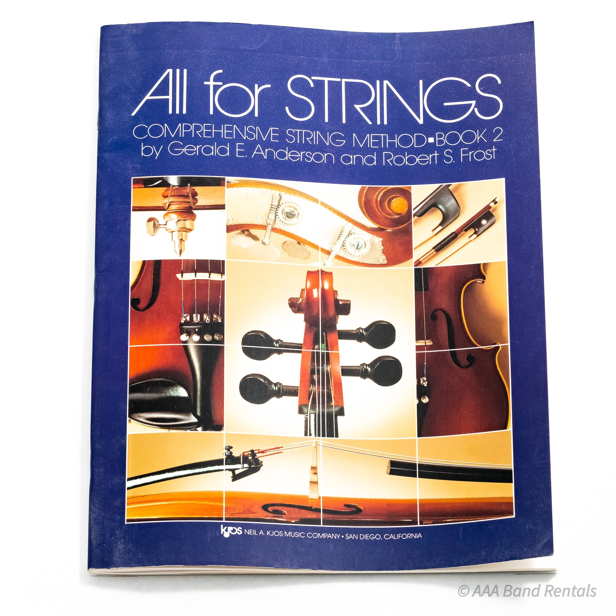 Music Book: “All for Strings” - AAA Band Instrument Rentals