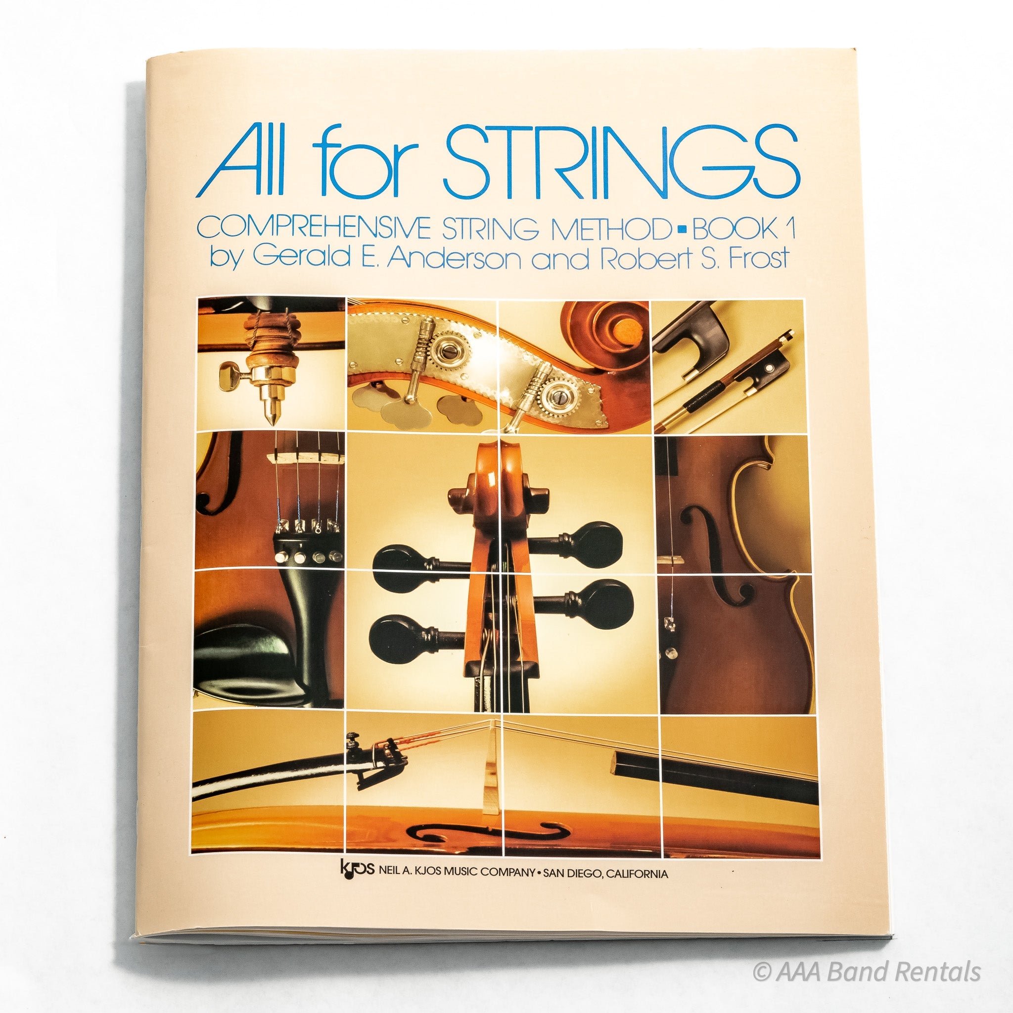 Music Book: “All for Strings” - AAA Band Instrument Rentals
