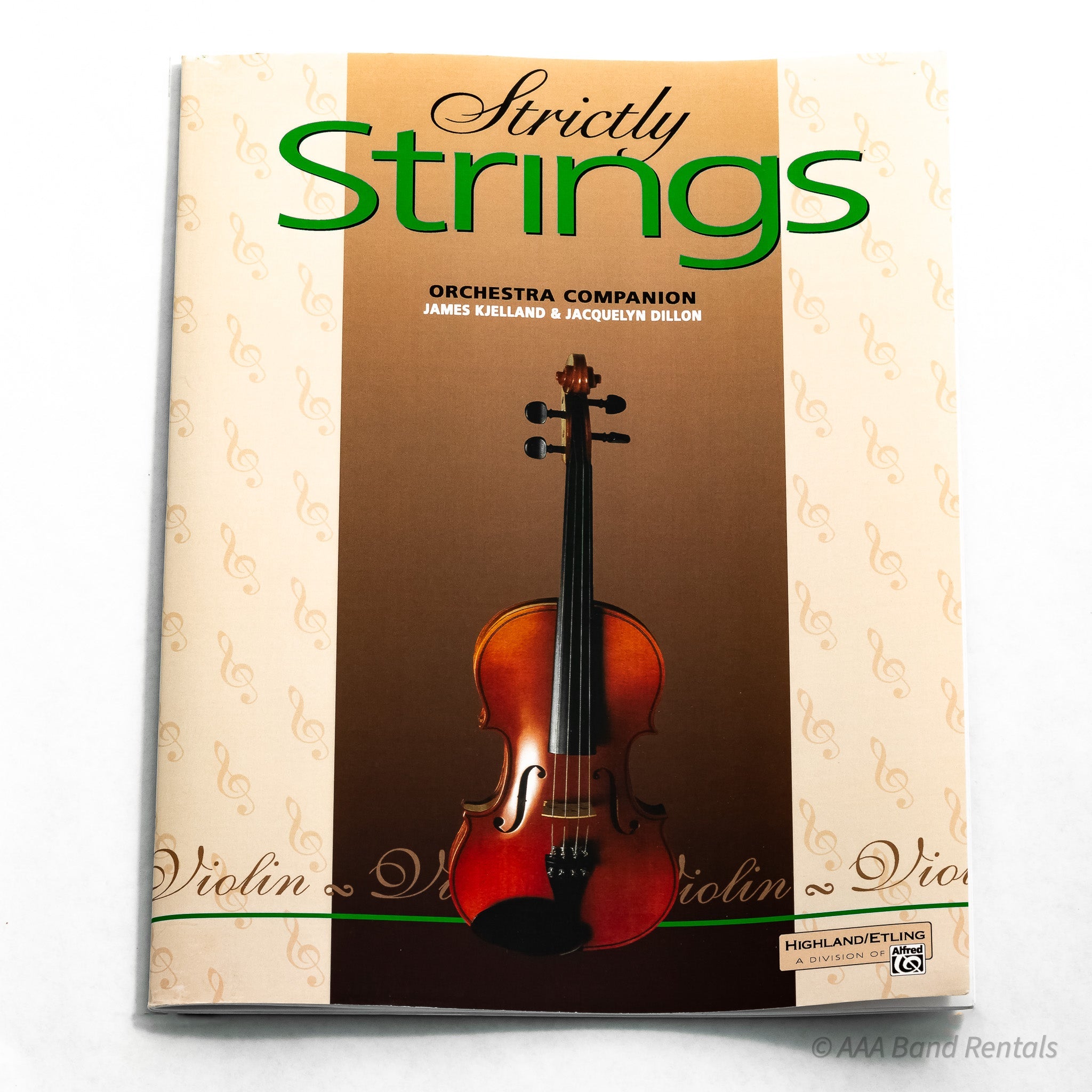Music Book: “Strictly for Strings” - AAA Band Instrument Rentals