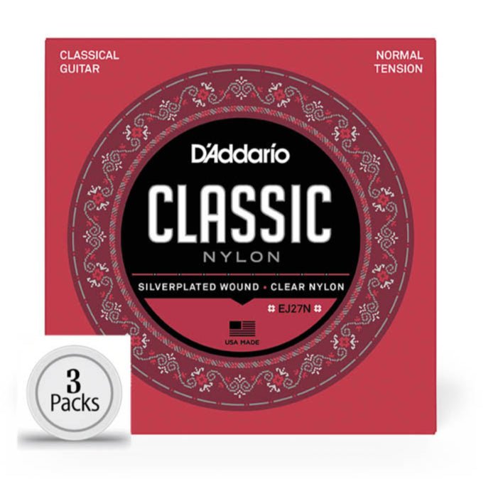 Normal Tension, Classic Nylon Student Classical Guitar Strings - AAA Band Instrument Rentals
