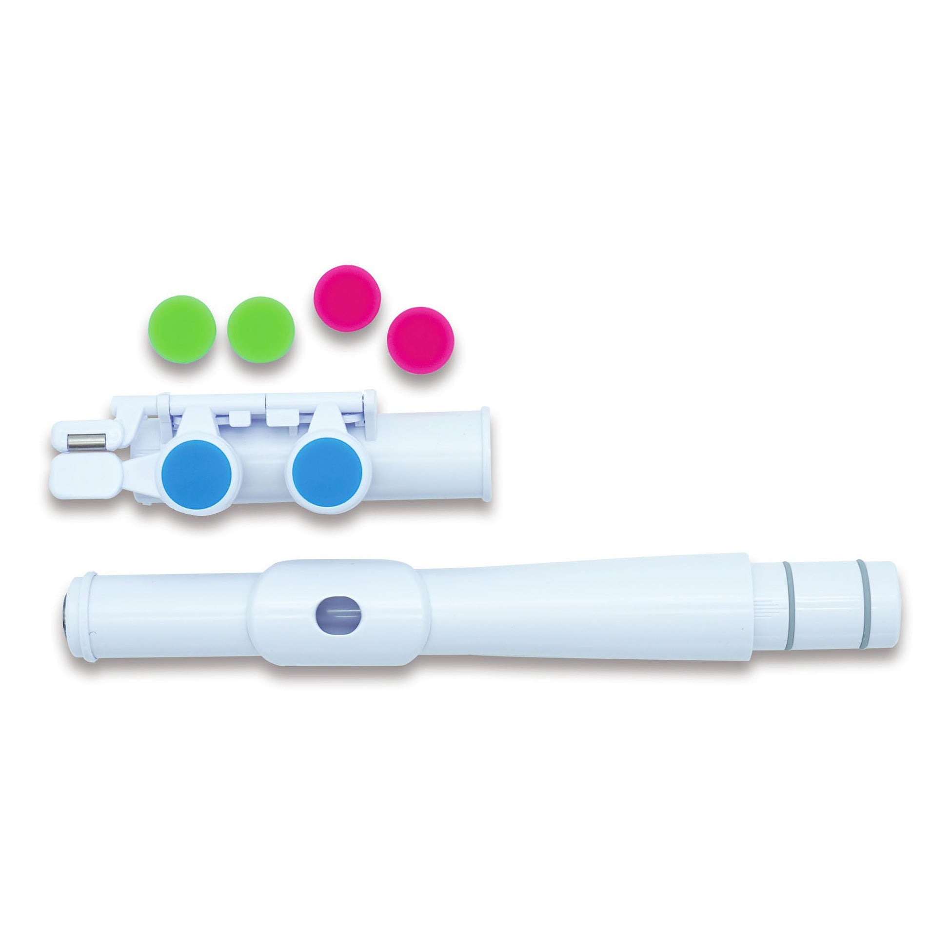 NUVO jFlute 2.0 Upgrade Kit – White | Straight Head Joint + C Foot Joint - AAA Band Instrument Rentals