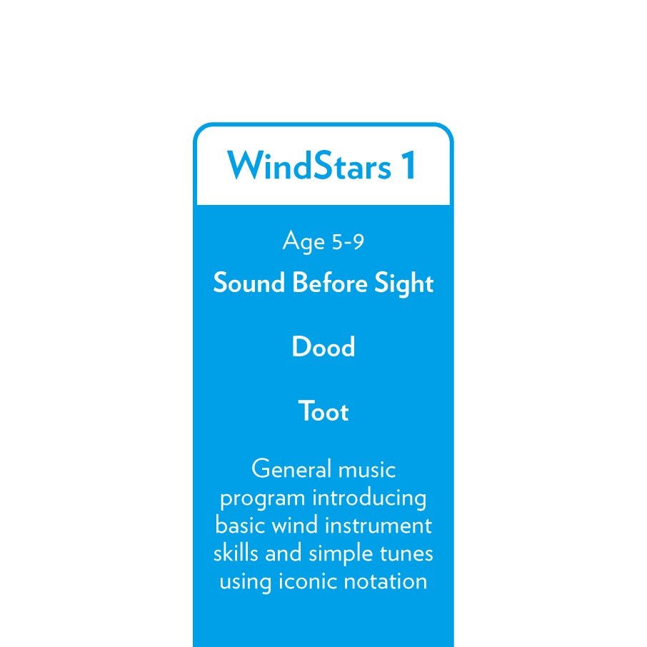 NUVO WindStars 1 Student Book – Iconic Notation | Dood & Toot - AAA Band Instrument Rentals