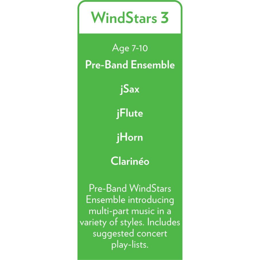 NUVO WindStars 3 Student Book – jHorn Treble Clef | Advanced Curriculum - AAA Band Instrument Rentals