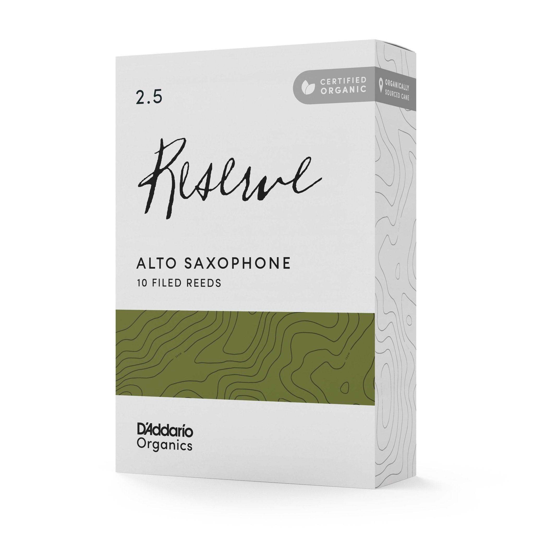 Organic Reserve Alto Saxophone Reeds - AAA Band Instrument Rentals