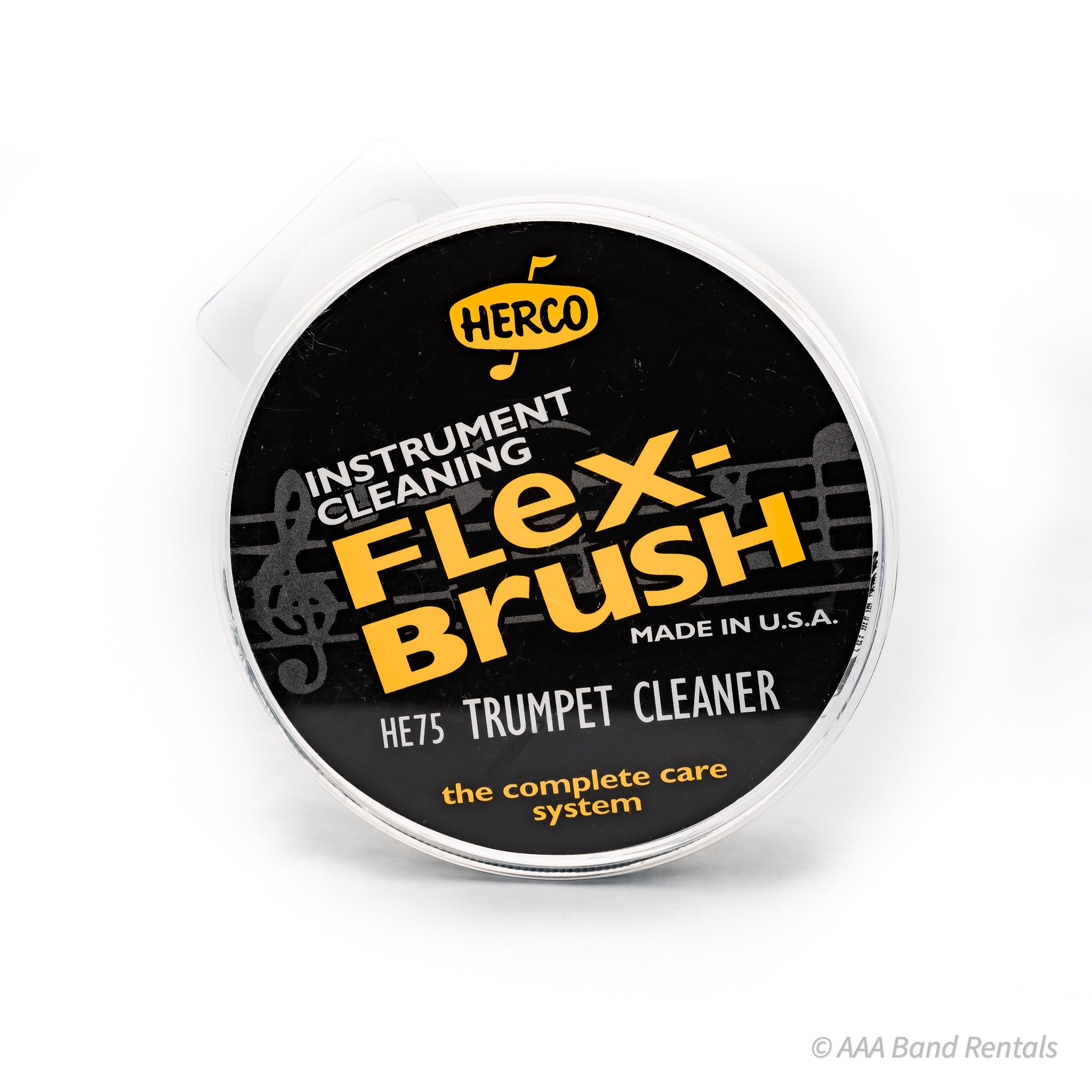 Trumpet & Trombone Flex Brush Cleaning Snake – Herco - AAA Band Instrument Rentals