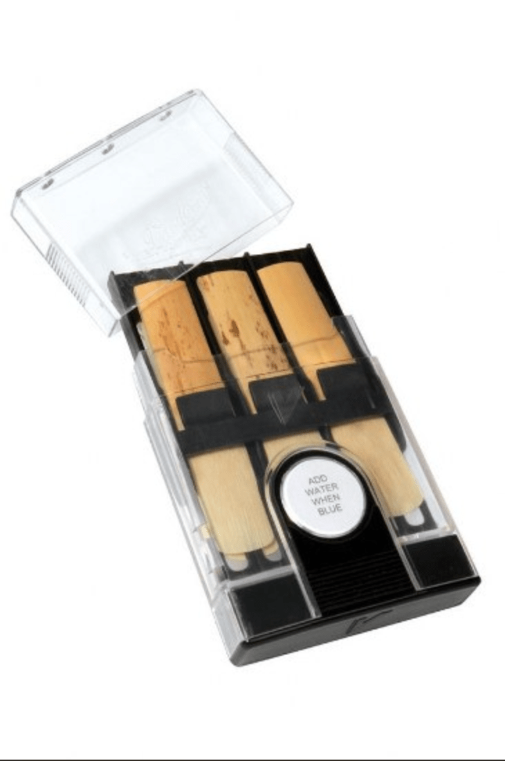 Vandoren HRC20 Hygro Reed Case for Bass Clarinet, Tenor Sax - AAA Band Instrument Rentals