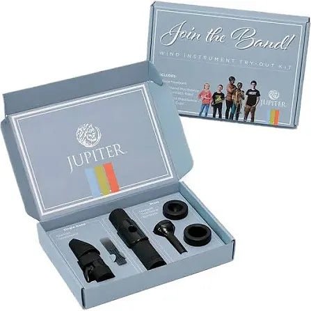 Wind Instrument Tryout Kit – Jupiter “Join the Band” - AAA Band Instrument Rentals