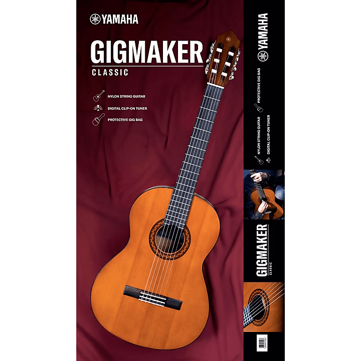 Yamaha C40PKG Classical Guitar Package - AAA Band Instrument Rentals