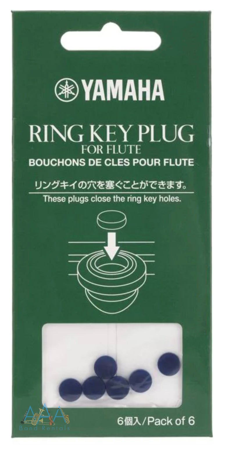 Yamaha Open Hole Flute Plugs 6-pack - AAA Band Instrument Rentals