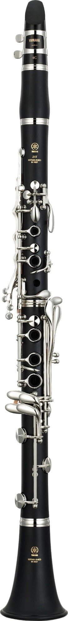 Yamaha YCL-255 Student Clarinet with Nickel Keys - AAA Band Instrument Rentals