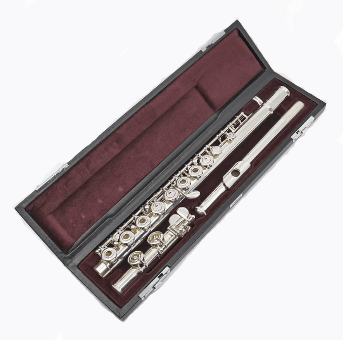 Yamaha YFL-482HY-LPGP Intermediate Flute – Sterling Silver with Gold Lip Plate - AAA Band Instrument Rentals