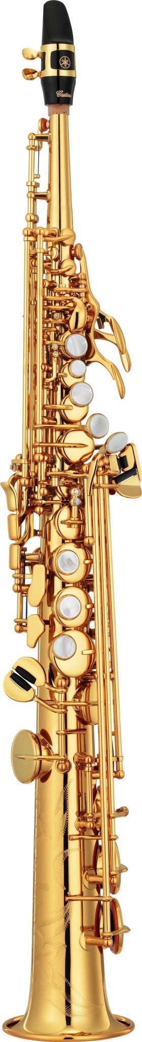 Yamaha YSS-82Z Custom Z Soprano Saxophone: key of Bb - AAA Band Instrument Rentals